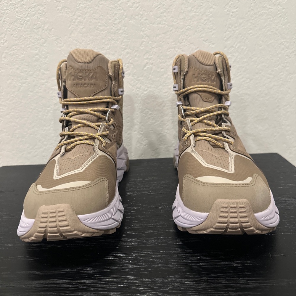 Hoka One Size 10B Womens Anacapa Mid Gore-Tex Top Sneakers Boots Hiking 1119372 - Picture 3 of 5